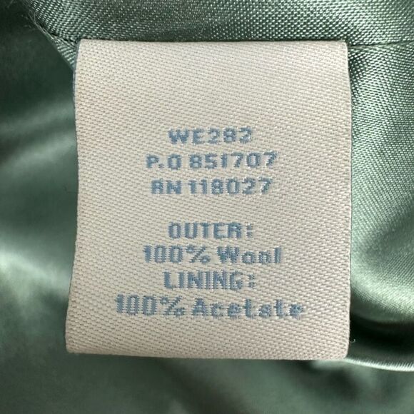 Boden Black Wool Dress Coat size 14 - Picture 7 of 8